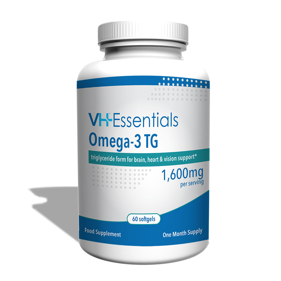 Bottle of VH Essentials Omega-3TG